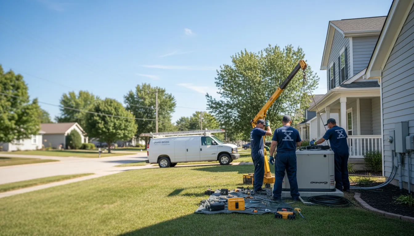 Generator Installation in West Alton, MO near me